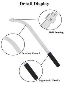 <b>Spanner</b> Engine Belt Screwdriver Idler Pulley Wrench for Vehicle Comprehensive Car <b>Tool</b> Kit - Product Image 4