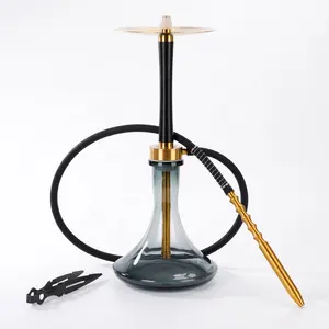 Miglior Design Shisha Narghilè Accessori 59 centimetri In Acciaio Inox Vetro Narghilè Shisha In Cina