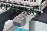 Machine à broder multi-aiguilles à tête unique 12/15 couleurs, disponible en entrepôt aux États-Unis, prix abordable, haute qualité pour casquettes