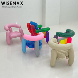 WISEMAX FURNITURE Meubles design INS <span class=keywords><strong>Chaise</strong></span> <span class=keywords><strong>Ballon</strong></span> Table basse colorée en fibre de verre <span class=keywords><strong>Chaise</strong></span> d'appoint Décoration d'intérieur moderne Œuvre d'art - Product Image 6