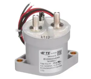KT New Original EV200/LEV100/ contactors of TE offer continuous current ratings up to 500 A at 900 VDC