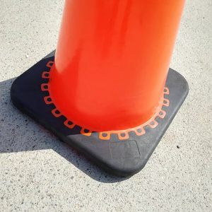 18/28/36 Trong. USA Tiêu Chuẩn ORANGE PVC Giao Thông Hình Nón Với Băng Phản Quang - Product Image 5
