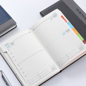 2026 Wholesale Personalized Cheap Bulk A5 <b>Planner</b> in Stock Business Office Leather Notebook With Pu Cover - Product Image 4