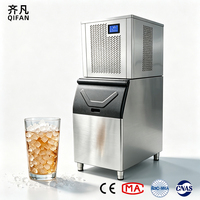 Machine à glaçons professionnelle CE approuvée pour la production de glaçons pépites soniques, capacité 350 kg, idéale pour restaurants, cafés et bars.
