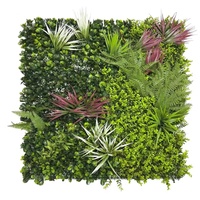 Nouvelle décoration verticale extérieure en herbe artificielle, végétation verte effet jungle, écologique, durable, certifiée anti-UV, pour jardin.