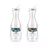 Pichet à Boissons en Gros Vente Chaude, Carafe à Jus Mimosa en Plastique avec Couvercle