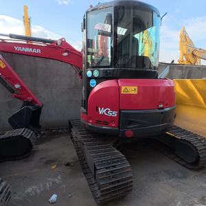Offre Spéciale – Mini-Excavatrice Hydraulique d'Occasion Yanmar ViO55, 5 Tonnes de Poids en Service, Bon État, Moteur et Pompe d'Origine - Product Image 1