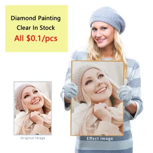 5D DIY 다이아몬드 페인팅 전체 다이아몬드 인벤토리 클리어 저렴한 가격 저렴한 다이아몬드 페인팅 홈 캔버스 페인팅 성인을위한 DIY 공예