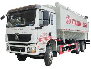 Camion-citerne Shacman H3000 6X4 de qualité supérieure pour le transport de fourrage en vrac pour élevages de bétail, volailles et animaux - Product Image 6