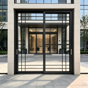 Deioux New Design Slim Frame Sliding Door with Waterproof and Soundproof Design for Balcony Factory Direct Price - Product Image 1