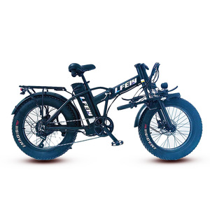 Pneus de 20*4 pouces de large, batterie au lithium 48V 15AH, moteur sans balais, cadre en alliage d'aluminium - vélo électrique pliable - Product Image 5
