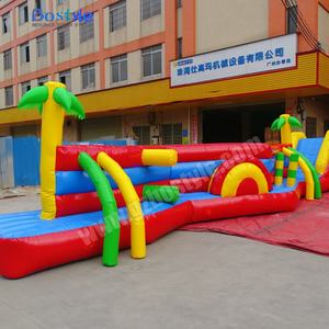 หอปี<span class=keywords><strong>น</strong></span>ป่ายเป่าลม PVC ทนทา<span class=keywords><strong>น</strong></span>พร้อมสไลเดอร์,  แทรมโพลี<span class=keywords><strong>น</strong></span>ลอยน้ำสำหรับสว<span class=keywords><strong>น</strong></span><span class=keywords><strong>น</strong></span>้ำ - Product Image 2