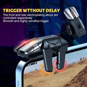 Venta caliente <span class=keywords><strong>PUBG</strong></span> <span class=keywords><strong>Trigger</strong></span> Joystick para juegos móviles Gamepad de seis dedos con botón físico auxiliar Accesorio de juego para teléfono inteligente - Product Image 6