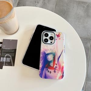 <span class=keywords><strong>2023</strong></span> Double face <span class=keywords><strong>Film</strong></span> couvrant + bouton en métal + lumière bleue Anime <span class=keywords><strong>dessin</strong></span> <span class=keywords><strong>animé</strong></span> Zoro coque de téléphone pour iPhone 14 Pro Max 13 Pro IMD couverture arrière - Product Image 2