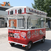 Camion de restauration rapide compact en acier inoxydable, conception résistante à la rouille, caractéristiques de cuisine essentielles pour démarrer votre activité alimentaire