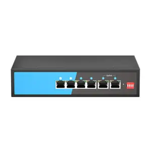 Factory source 5 8 10 ports PoE 100Mbps OEM ODM support network switch