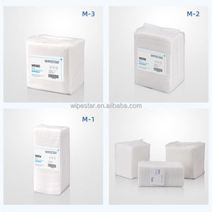 Limpadores industriais do <span class=keywords><strong>M</strong></span>-<span class=keywords><strong>3</strong></span> Cleanroom do Viscose do poliéster sem fiapos descartáveis para limpar o equipamento de processo de alta temperatura - Product Image 5