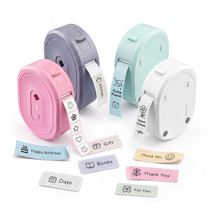 Thermische labelprinter, inktloos, <span class=keywords><strong>mini</strong></span>, draagbaar, OEM, aangepast logo voor cadeau's, kleine bedrijven, eigen merk, stickerproductie - Product Image 2