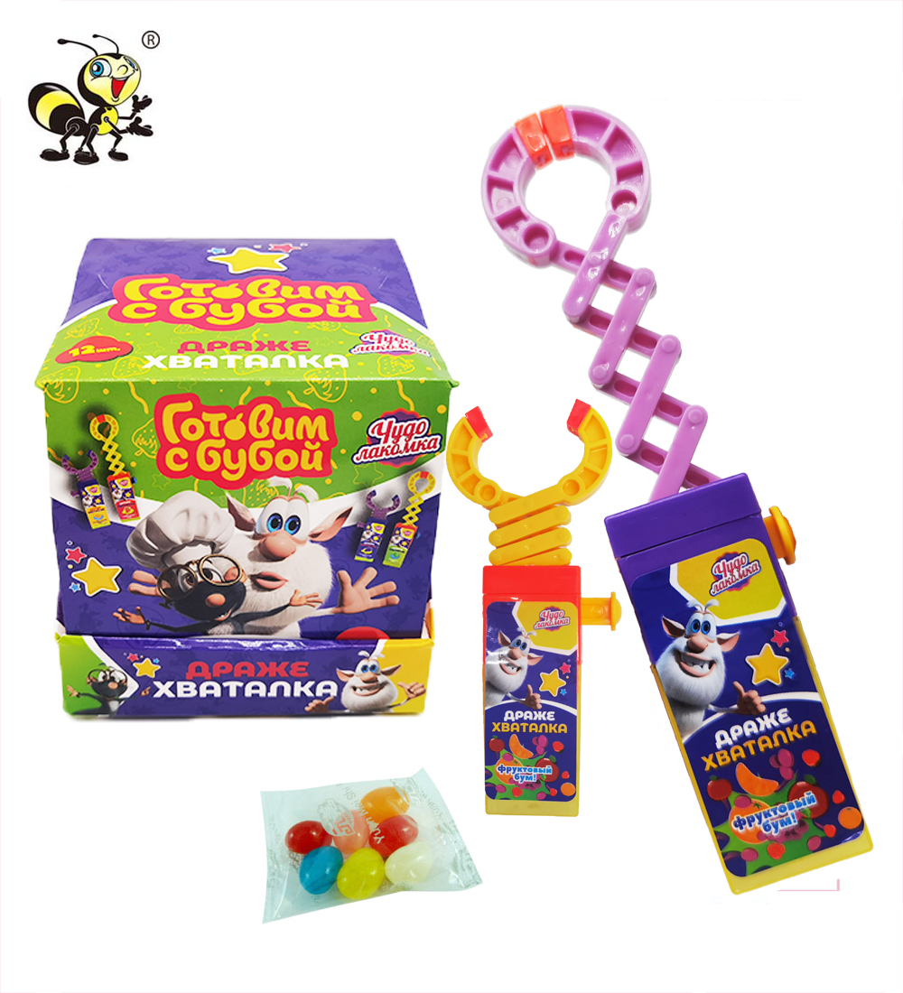 Фабрика игрушек для сладостей Kidsmania, игрушка-захват с выдвижными крапанами, игрушки-конфеты, конфеты, оптовая продажа, конфеты