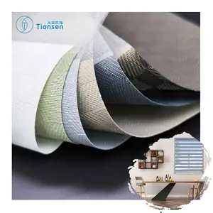 Complete sunscreen roller blind fabrics blind screen For windows curtain
