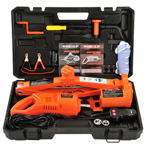Móvil de alta calidad plataforma elevadora de tijera Jack 5 Ton eléctrica tijera Jack con llave de <span class=keywords><strong>la</strong></span> herramienta - Product Image 1