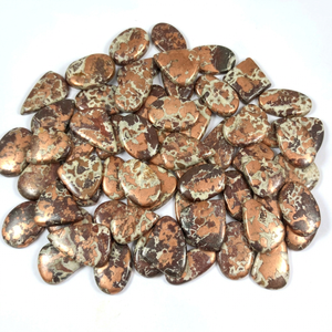 Dolomite naturelle de haute qualité, pierres précieuses en vrac, cabochons de formes variées, pour la fabrication de bijoux en argent et laiton - Product Image 1
