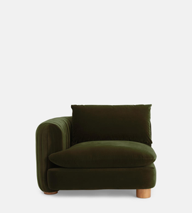 أريكة فاخرة بتصميم جديد من قماش المخمل عالي الجودة للمساحات السكنية الداخلية أنيقة ومتينة وكبيرة الحجم - Product Image 3