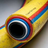 Tuyau flexible en PVC hautement élastique, anti-pli, durable, renforcé, résistant aux intempéries, pour usage industriel et jardinage