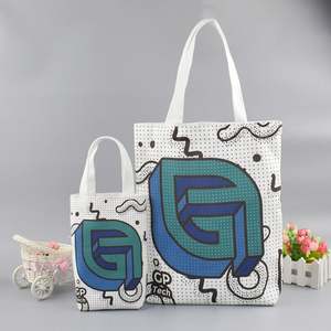 Wholesale Hot Eco Friendly Jute <b>Bags</b> With Leather Handle Packaging Shopping Splice Tote Burlap <b>Bag</b> With Button - Product Image 3