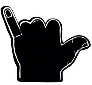 Dedos de espuma de Palma de mano de espuma EVA de alta calidad para deportes y animar - Product Image 1