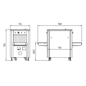 2026 yeni tasarım küçük boy <span class=keywords><strong>X</strong></span> -- <span class=keywords><strong>Ray</strong></span> Metal bagaj tarayıcı güvenlik muayene sistemi makine için havaalanı veya metro - Product Image 6