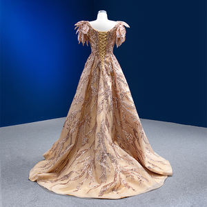 Jancember 222203 Vintage manga corta encaje fiesta A-line vestidos formales vestidos - Product Image 5