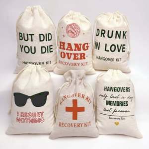 Bolsas de Regalo Navideñas de Algodón Natural Personalizadas al por Mayor para Productos para Mascotas - Product Image 6