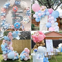 Ensemble de ballons en latex pour la Saint-Valentin, fête d'anniversaire, aménagement personnalisable de scène événementielle