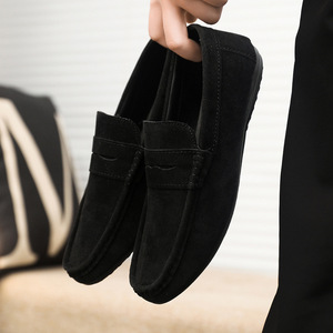 Chaussures bateau décontractées tendance pour hommes, en cuir léger, style mocassins, fabriquées en Chine - Product Image 3