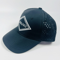 Casquette camionneur en sergé de coton de haute qualité 6 panneaux Concevez votre propre logo en PVC écusson en cuir personnalisé fabricant de gros