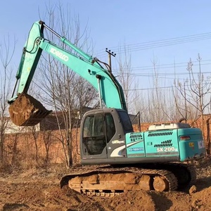 เครื่องขุดมือสอง20Ton <span class=keywords><strong>kobelco</strong></span> สภาพดีเครื่องขุด excav มือสอง <span class=keywords><strong>SK200</strong></span>