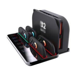 Honcam Chuyển Đổi 2 Sạc Dock Sạc Đứng Với Thẻ Trò Chơi Lưu Trữ Cho Nintendo Chuyển Đổi 2 Joycon - Product Image 1