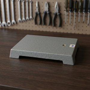 CROWN CLB-149A Socle de rétortte rectangulaire en fonte sur mesure OEM 150x100mm pour laboratoires - Product Image 3