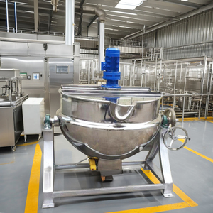 Vỏ bọc Ấm đun nước điện sưởi ấm gas hơi nước Tương Ớt lẩu cơ sở xào Máy trộn thực phẩm thương mại thép không gỉ - Product Image 2