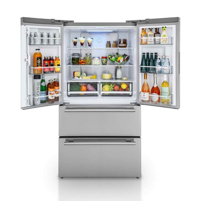 525L China Top Selling Big Capacity Smart Fridge With Screen French Door Refrigerators