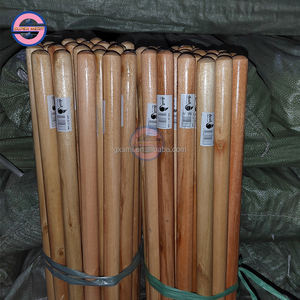 Escoba de madera pulida barnizada 2 veces, mango de cepillo, herramientas y accesorios de limpieza del hogar - Product Image 3