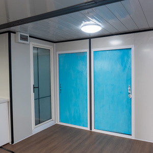 บ้านคอนเทนเนอร์คุณภาพดีที่สุด ขนาด 40 ฟุต แบบขยายได้ 3 ห้องนอน บ้านเคลื่อนที่พับได้ ประเทศไทย บ้านวิลล่าขนาด 20 ฟุต วัสดุเหล็กแผ่นแซนวิช - Product Image 2