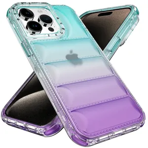 Funda de teléfono móvil 3 en 1 para iPhone 13 14 15 Pro Max