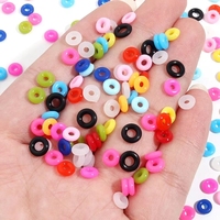 Anneaux de positionnement antidérapants en caoutchouc silicone élastique pour la fabrication de bijoux, breloques pour bracelets en cuir