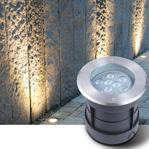 Luz LED RGB Subterránea de 130 mm, IP66, 3W/6W, Ajustable, para Jardín, Escaleras, Terraza, Iluminación de Suelo, Voltaje DC24V - Product Image 1