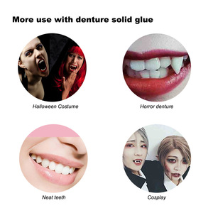 EELHOE 10g Kit de Relleno Dental Cosmético Moldeable, Gel Temporal para Rellenar Dientes, Resina para Mejorar el Sonrisa, Herramienta OEM para Prótesis Dentales - Product Image 4