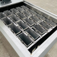 Machine à fabriquer des blocs de glace en acier pour le transport de fruits et légumes, la conservation des produits frais, les usines de produits de la pêche, équipement commercial pour blocs de glace