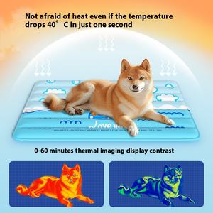 Gran oferta, alfombrilla de refrigeración para mascotas, alfombrilla de cama de verano para perros, alfombrilla de hielo de verano para gatos, almohadilla de refrigeración resistente a los arañazos para gatos, venta al por mayor - Product Image 5