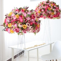 Nouvelle conception de boule de fleurs de gypsophile pour décoration de mariage, centre de table